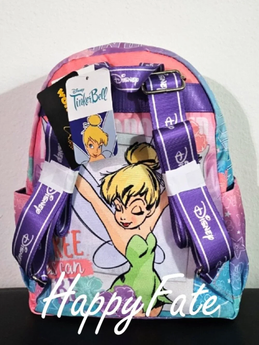 Tinkerbell Backpack Tinker Bell Day Pack Bag